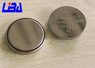 China Original Cr2032 Coin Cell Battery , 3V Cr2025 Lithium Battery 20 * 3.2mm for sale