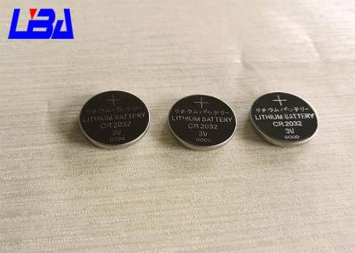 China Prime LiMnO2 3v Coin Battery , Durable 3 Volt Lithium Battery Cr2032 For Camera for sale