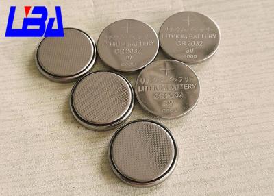 China LiMnO2 Coin Cell Lithium Button Batteries Primary CR2032 3V 240mAh for sale