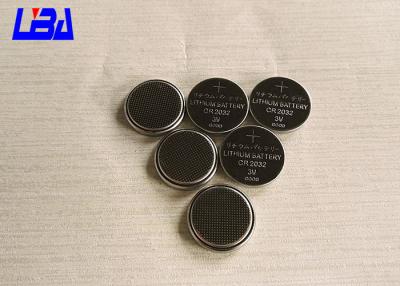 China Primary Li/MnO2 3v Coin Battery , Cr2032 Rechargeable Coin Cell Battery 3 Volts 20mm * 3.2mm for sale