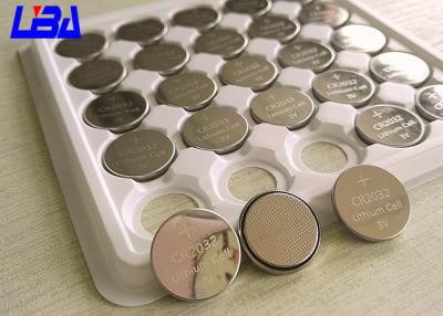 China 3V Coin Cell Lithium Manganese Battery , Cr2032 Lithium Ion Battery 20 * 3.2mm for sale