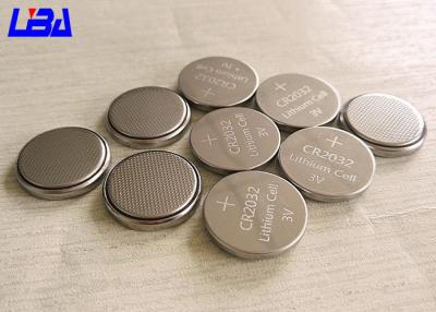 China High Energy Density 3 Volt Lithium Battery , Customized Lithium Coin Cell Battery for sale