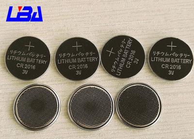 China Célula primaria 3V no recargable los 20MM *1.6mm 90mAh de la moneda del litio CR2016 en venta