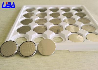 China Audio Equipment High Capacity 3v Coin Battery , Durable 1.7g Cr2016 Watch Battery for sale