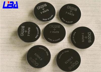 China Eco - Friendly 3V 90mAh CR2016 Button Batteries Li-Mno2 For LED Gloves for sale