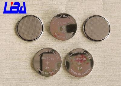 China 1.7g Lithium Durable Cell CR2016 Button Batteries Coin 3v 90mAh for sale