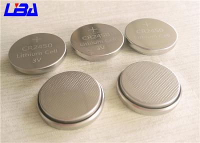 China 600mAh Button Cell Battery , Environment Friendly 3 Volt Lithium Coin Battery for sale