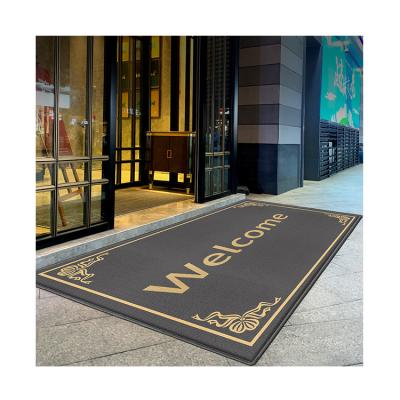 China High Quality Exquisite Durable Carpet Customization Custom Customized Commercial Rubber Mat Flooring for sale