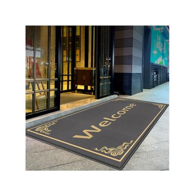 China Custom Made 2022 Floor Mat Manufacturer Promotions Modern Rug Commercial Door Mat for sale