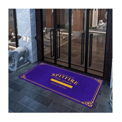 China Custom Custom Made Nylon Anti-Fatigue Comfortable Office Mats Eco-Friendly Non-Slip Printing Mat Commercial Door Mats for sale