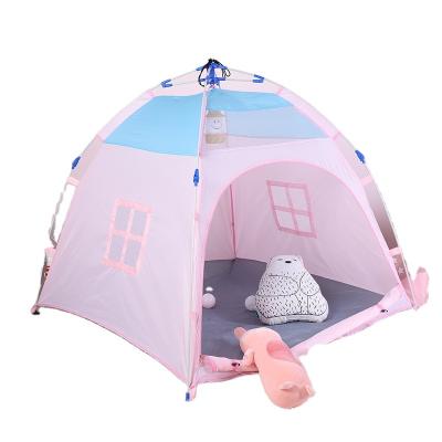 China Easy Foldable Children Play Princess Children Mini Folding Home Tent Toy Tent Good Quality Oxford Cloth for sale