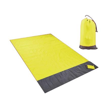 China Mat Waterproof Folding Pocket Beach Mat Oxford Cloth Portable Mini Durable Outdoor Camping Picnic Moisture Proof Mat for sale