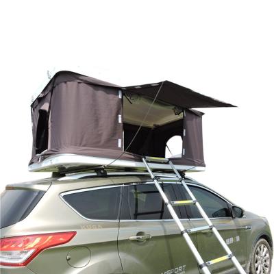 China Fully Automatic Quick Opening Foldable ABS Shell Tent Rainproof Outdoor Campervan Top Tent Rainproof Hard Tent for sale