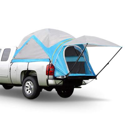 China Diagonal Tying Type Waterproof Camping Pickup Truck Tents For 6' - 6.3' Bed With Removable Tent, Outdoor Tent On Pick Up Truck for sale