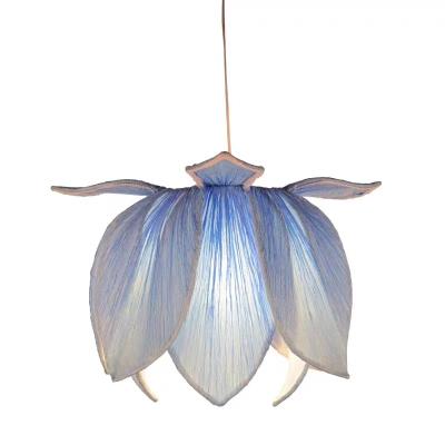 China Custom luxury hotel Lotus chandelier villa living room dining room bedroom club project lighting for sale