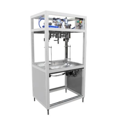 China Semi Automatic Bottle Filling Machine / Small CO2 Food Beer Drink Carbonated Filling Machine for sale