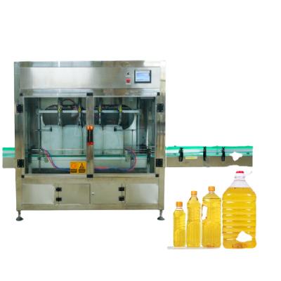 China Food Pet Bottled Edible Oil Filling Production Line Rotary Oil Filling Machine for sale