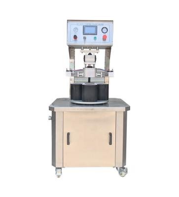 China Semi Automatic Food Vacuum Capping Machine For Glass Jar for sale