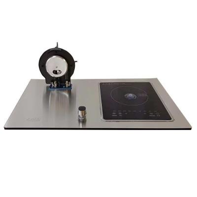 China 2 Burner Tempered Glass Gas Cooktop Foldable Burners for Desktop Embedded Installation for sale