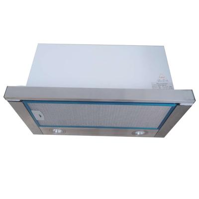 China 220V Stainless Steel Tempered Glass Large Suction Double Suction Range Hood for Kitchen for sale