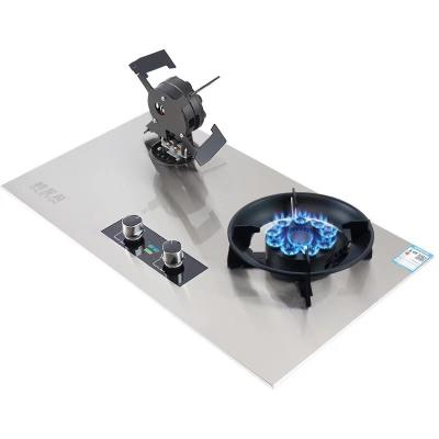 China Modern Kitchen Gas Stove with Tempered Silkscreen Glass Top and Electronic Ignition for sale