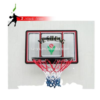 China Wall Hanging /Hoop Adjustable Plastic Basketball Backboard For Kids for sale