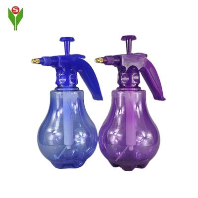 China Garden Sprayer & Plastic 1.2L PET Garden Watering Translucent Sprayer Can For Household for sale