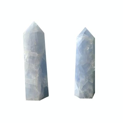 China China Healing Crystal Tower Point Wholesale Celestite Crystal Quartz Point Crystal Wands for sale