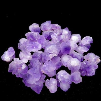 China Europe Natural Mineral Amethyst Stone Quartz Healing Amethyst Rough Gravel Tumbled Crystal for sale