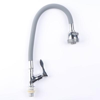 China Other Modern Desk Mounted Kitchen Mixer Pull Out Type Kitchen Faucets Spray Zinc Alloy for sale