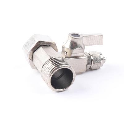 China Thread Connection Modern Hot Selling Stainless Steel Brass Ball Valve With Handle for sale