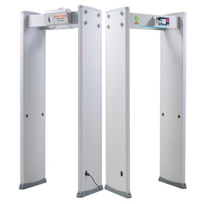 China Safeagle Walk Through Metal Detector and Infrared Body Temperature Scanner Gate with Thermal Imaging for sale