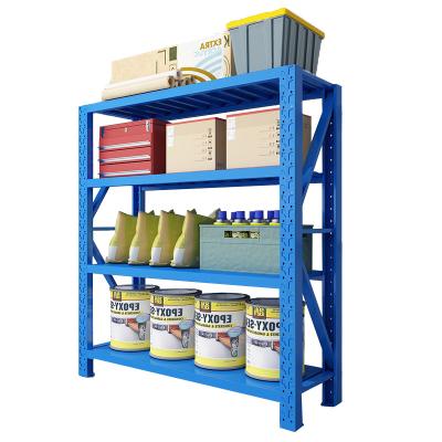 China Corrosion Protection Guichang Shelf Warehouse Supermarket Shelf Display Shelving Medium-hard Steel Household Shelf for sale