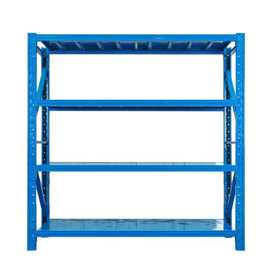 China Large Corrosion Protection Shed CE Approved Medium Duty 200 Kg Per Shelf With 4 Adjustable Steel Shelving Storage Shelf Brackets for sale