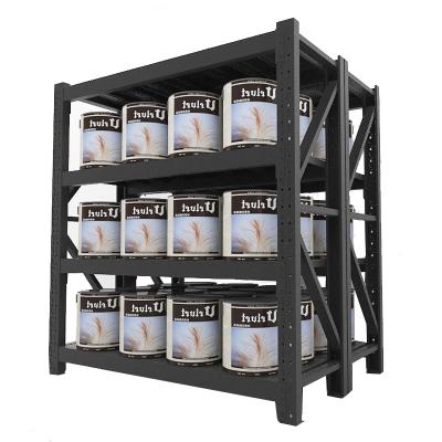 China Adjustable 660 lbs (300 kg) per 5-Shelf Adjustable Shelf, Heavy Duty Storage Shelving Unit, Steel Organizer for sale