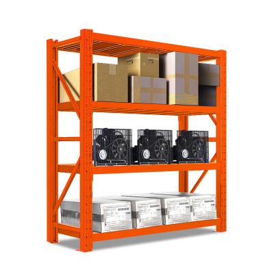 China 300 Kgs Per Unit Adjustable Steel Shelf 4 Tier High Capacity Storage Shelving For Warehouse /Garage for sale