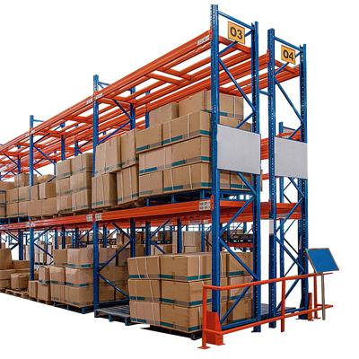 China Corrosion Protection CE Certified Adjustable Heavy Duty Steel Pallet Rack For Industrial Warehouse Storage for sale