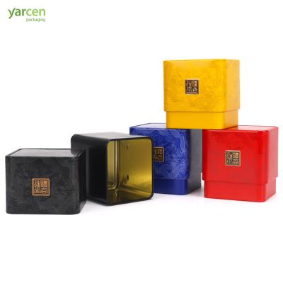 China 4C Printing / Customized Wholesale New Product Metal Square Coffee Tea Tin Box for sale