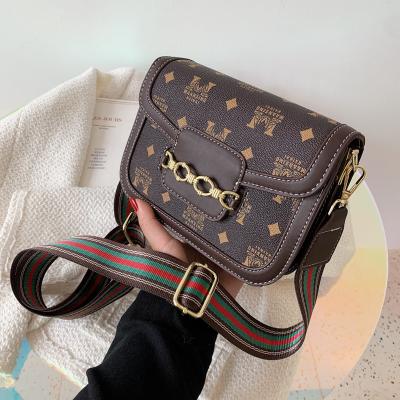 China New fashion popular women's bags retro fashion shoulder bag simple printing net red cross fashionable yangqi - body bag for sale