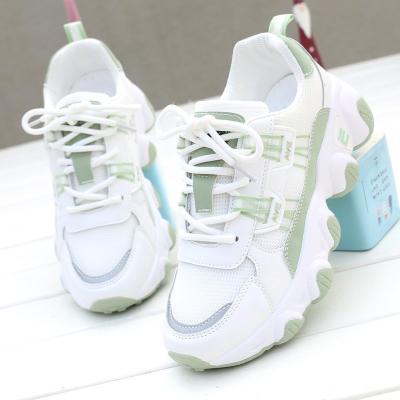 China New Female Sports EVA Spring Small Tide Female Model Shoes Female Students White Running for sale