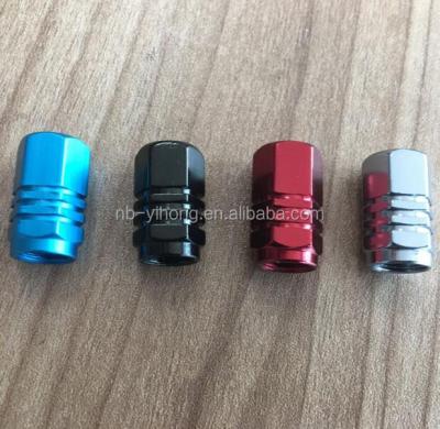 China Alloy CNC Anodized Colored Universal Aluminum Alloy Car Tire Valve Covers, Auto Tire Valves, Car Accessories for sale