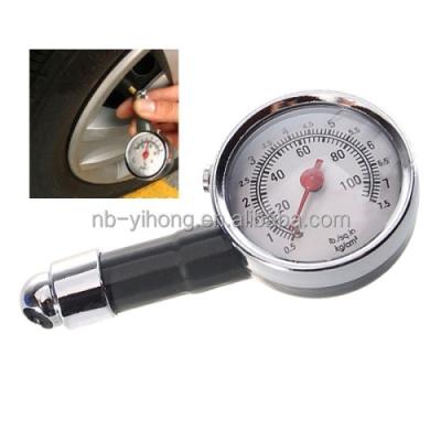 China PP car tire pressure gauge for car and cycle tire, pressure range: 0-60psi for sale