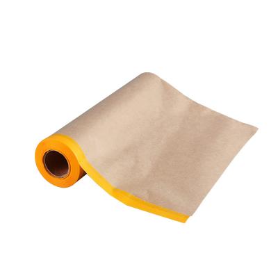 China Waterproof Sublimation ASP Floor Spray Protective Wrapping Paper Masking Protective Paper Tape Masking Paper for sale