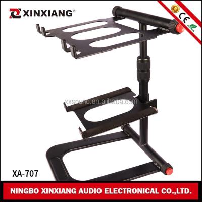 China Metal Or Aluminum On Stage Laptop Stand Professional Aluminum Musician For DJ for sale