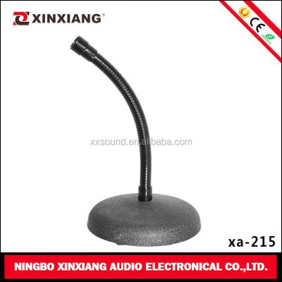 China 2019 Flexible Microphone MIC Metal Stand Microphone Desktop Stand for sale