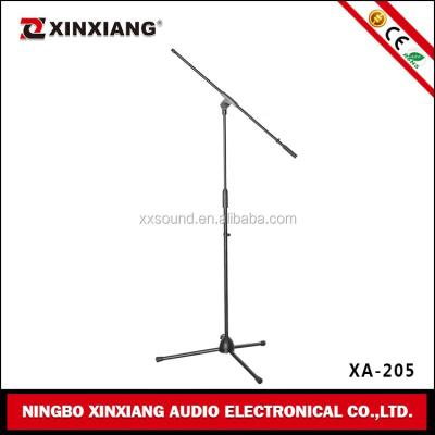 China Professional Metal Microphone Telescopic Stand Flexible Tripod Microphone Stand for sale