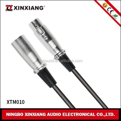 China High grade male female microphone xlr ofc low noise microphone cable for sale