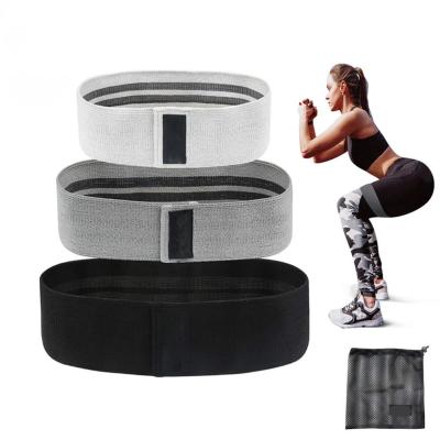 China Custom Printed Exercise Workout Hip Booty Logo Anti Slip Bands Fitness Resistance Bands Set for sale