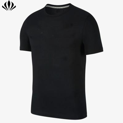 China Black Palm Anti-pilling Short Sleeve Shirt Button Up Men's Cotton Shirt Wholesale for sale