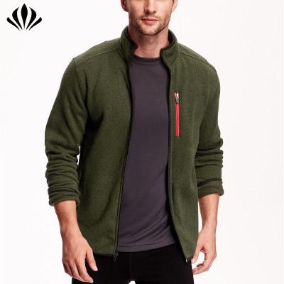 China Wholesale Fashion Sweater Jacket Anti-pilling Long Sleeve Men's Sweaters Custom Made Sweater With Front Zipper for sale